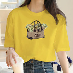 Interesting Graphic Print T-Shirt