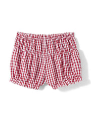 Play Your Cards Right Plaid Shorts