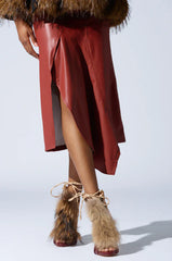 North Pole Ankle Boot Heels