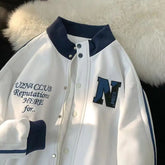 Casual Elegance Spring and Autumn Baseball Jacket for Men Korean Style