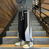 Baggy Casual Side Stripe Men Sweatpants Style Sports