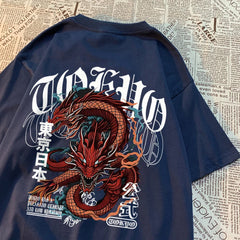 Japanese Style Tokyo Devil Dragon T-Shirt