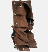 Generational Kiss Pointed Toe Knee High Boots