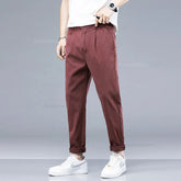 Casual Thin Fashion Ankle-length Stretch Sweatpants