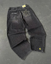 Streetwear Jeans Y2K Harajuku Hip Hop Letter Graphic Baggy Jeans Pants