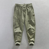 Stylish Men's Oversize Cargo Pants Simple Solid Color Design