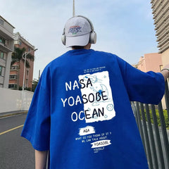 Streetwear T-shirt Men's Fashion Y2k