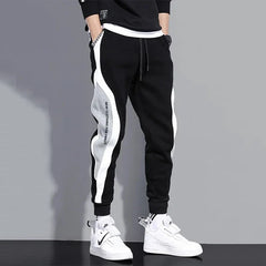 Casual Sporty Wide-Leg Men Pants