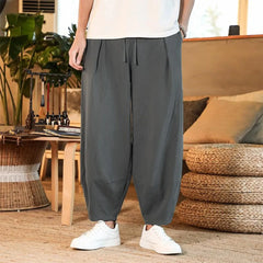 Men's Loose Solid Color Streetwear Pants
