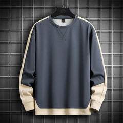 Sweatshirts Men Patchwork Long Sleeve Hoodie Streetwear Hip Hop Harajuku Korean