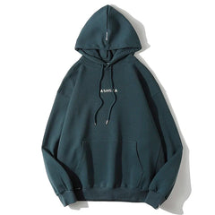 Korean Streetwear Hoodie Spring Autumn Fashion for Men