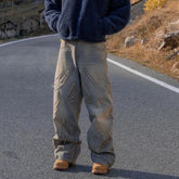 Streetwear Reaven Jeans Y2K Hip Hop Baggy Trousers