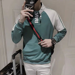 Letter Sweatshirts Autumn Winter Loose Korean Tops Casual Sweatshirts