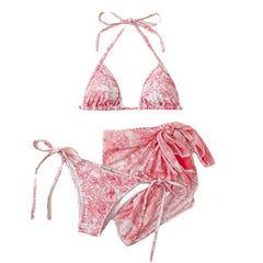 Bikini Designer Swimwear Women Drawstring Swimsuit