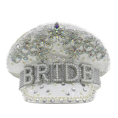 The Mrs Bride Captain Hat