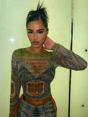 Money Team Mesh Two Piece Set