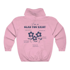 I'm So Glad You Exist Hoodie Retro Women Pullovers