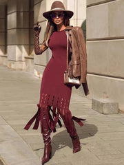 Sherri Bodycon Tassel Dress