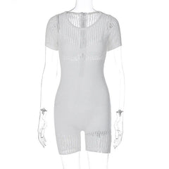 Silhouette Bodycon Romper