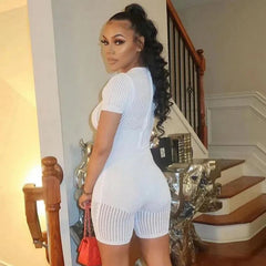 Silhouette Bodycon Romper