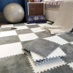 LuxyMatâ„?- Soft plush children's mat