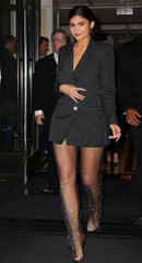 Sparkle Diamante Fishnet Trouser