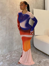 Tiana Mesh Maxi Dress