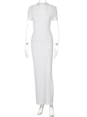 Tiff Slit Maxi Dress