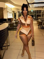 Tiffaney Knit Romper