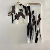 Tiffany Pleated Skirt Set