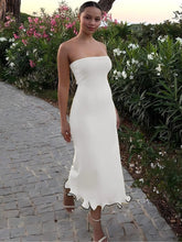 Tina Ruffles Midi Dress