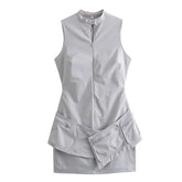 Trina Cargo Mini Dress