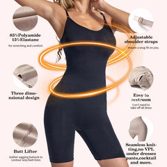 Tummy Control Shapewear Romper