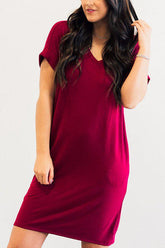 Enjoy The Days Together T-Shirt Dress