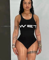 Wet Print Bodysuit