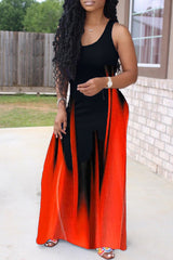 New Sexy Fashion Print Swing Dress