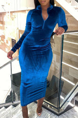 Sexy Fashion Reversible Mid Neck Dress