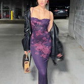 Xenia Mesh Vintage Dress