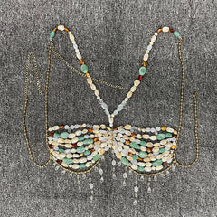 Zara Pearl Bralette Top