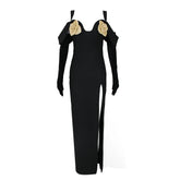 Zaya Bandage Dress- Black