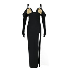 Zaya Bandage Dress- Black