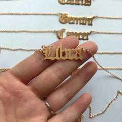 Zodiac Sign Constellations Pendant Necklace