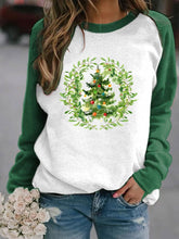 Art Christmas Tree Casual Sweatshirt