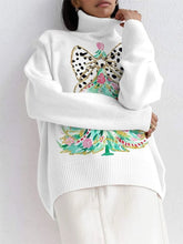 Christmas Tree Print Sweater