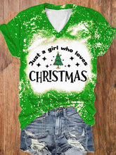 Just A Girl Who Loves Christmas T-Shirt