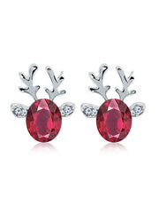 Christmas Elk Stud Earrings