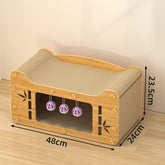 Cardboard Cat Scratchers Tunnel Beds With Bells