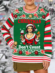 Christmas Don''t Count Sweater