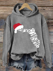 Merry Christmas Florida Casual Hoodie