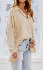 Everyday Buttoned Chest Pocket Shirt